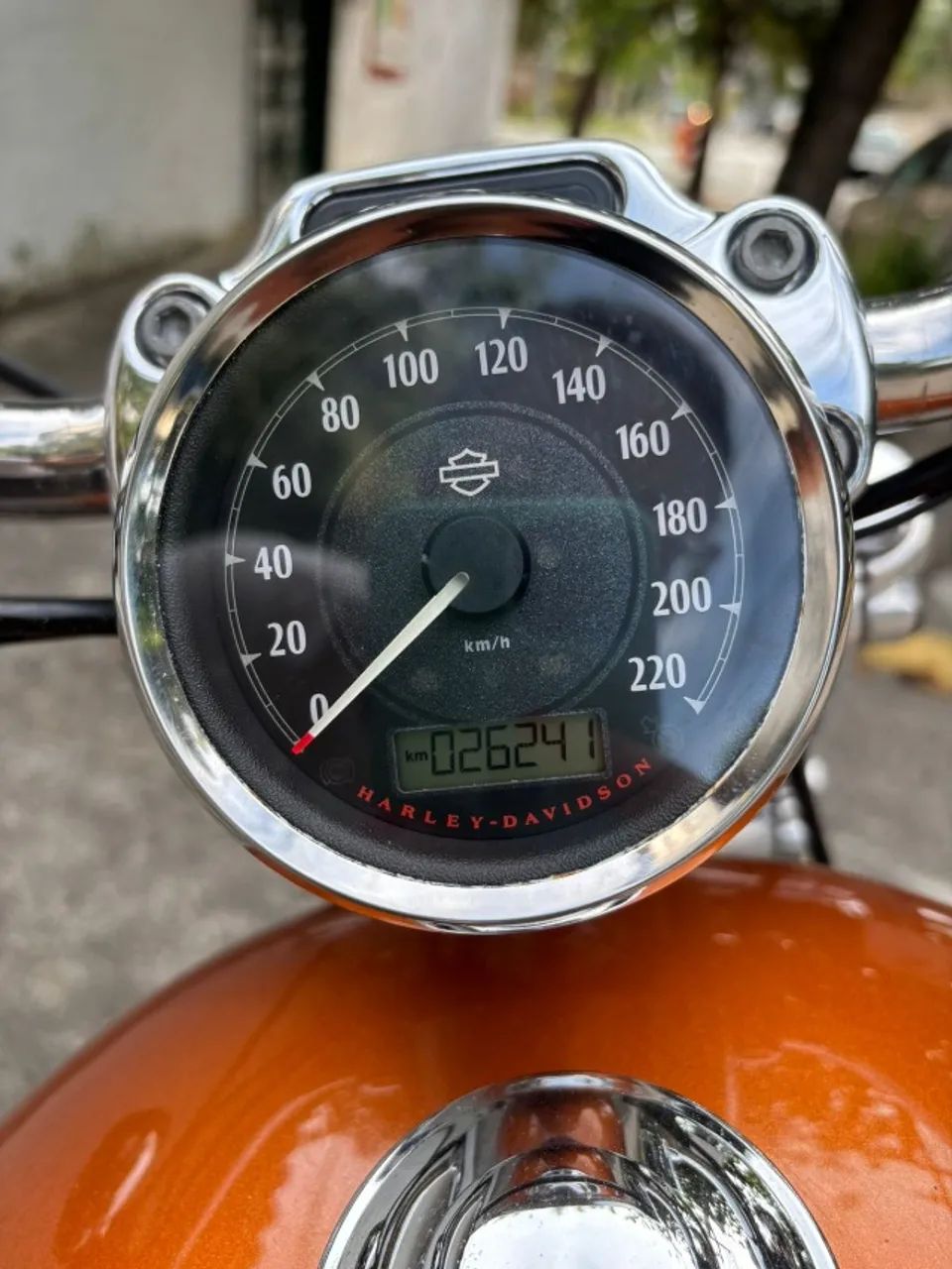 Harley Davidson XL 1200 CA 2015 Laranja - Foto 6