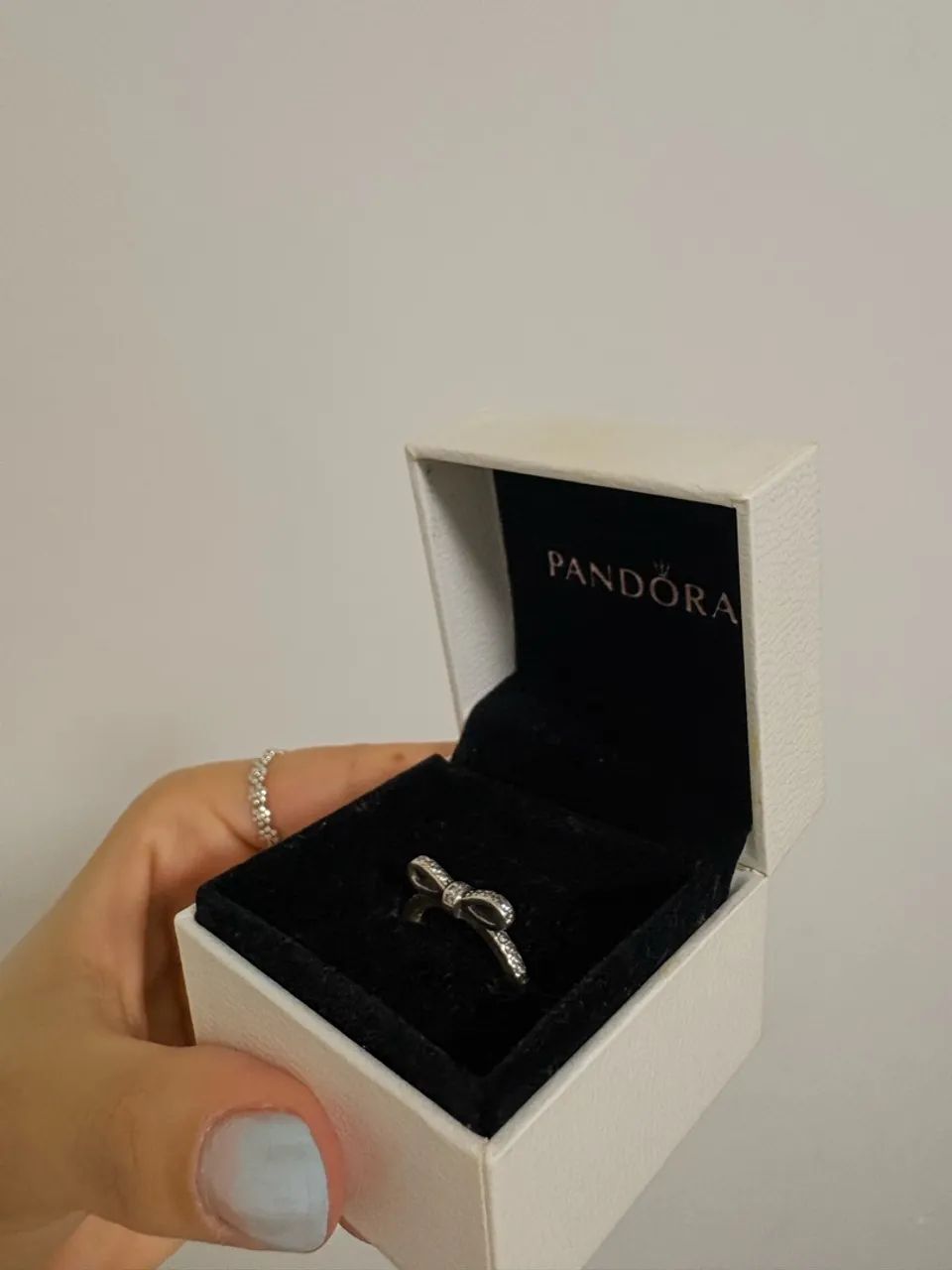 Anel Pandora Prata 925 - Foto 3