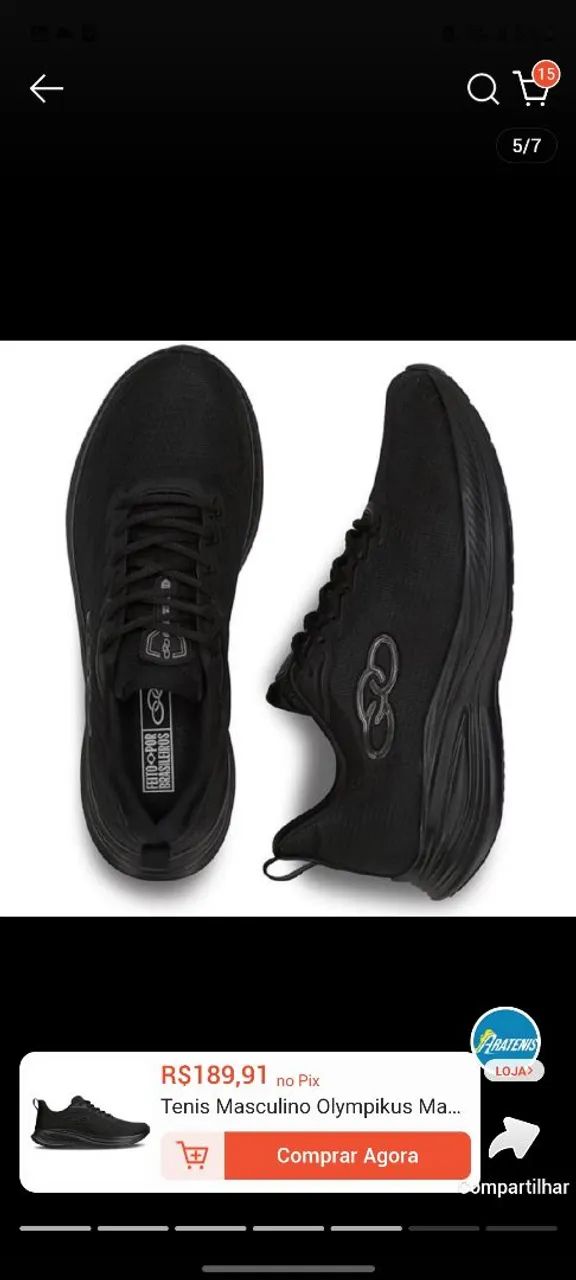(ORIGINAL) TENIS OLYMPIKUS MATE - Foto 4