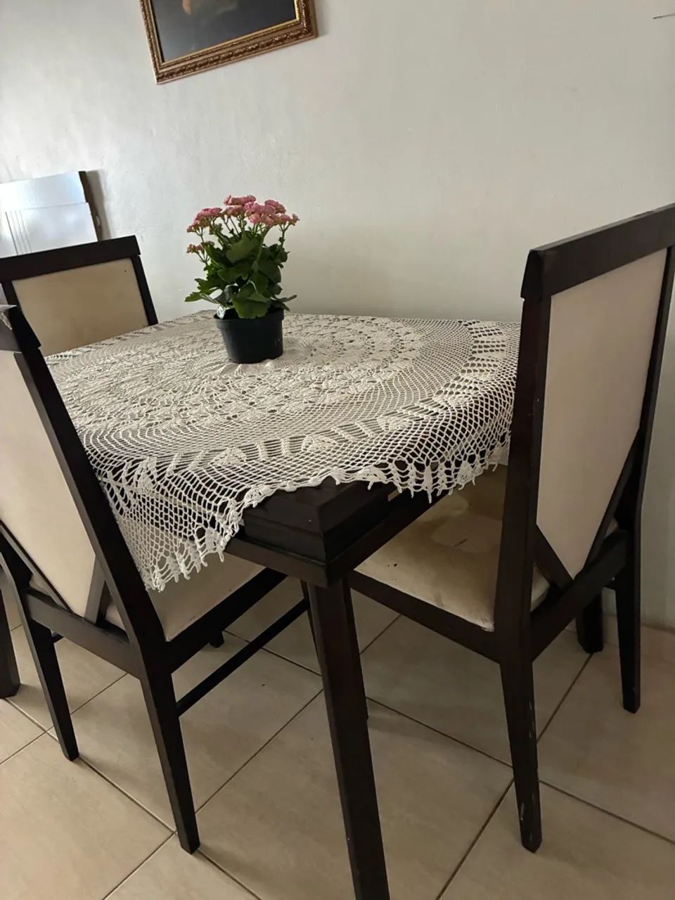 Conjunto de Sala de Jantar de madeira maciça - Foto 2