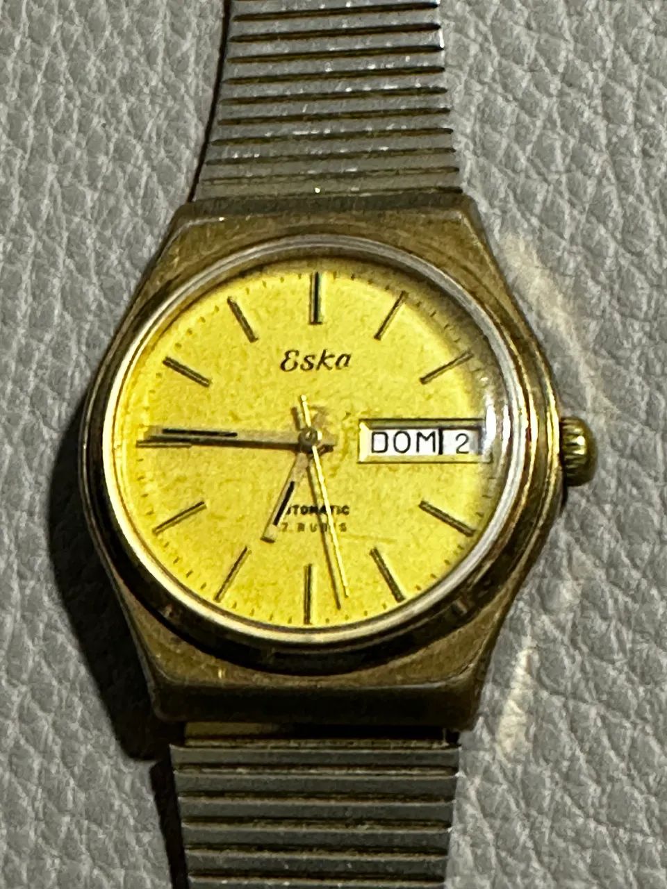 Relógio ESKA AUTOMATIC - 17 RUBIS - SWISS MADE