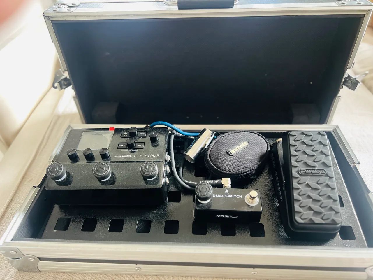 HX Stomp + Pedal Dunlop + Pedalboard  - Foto 4