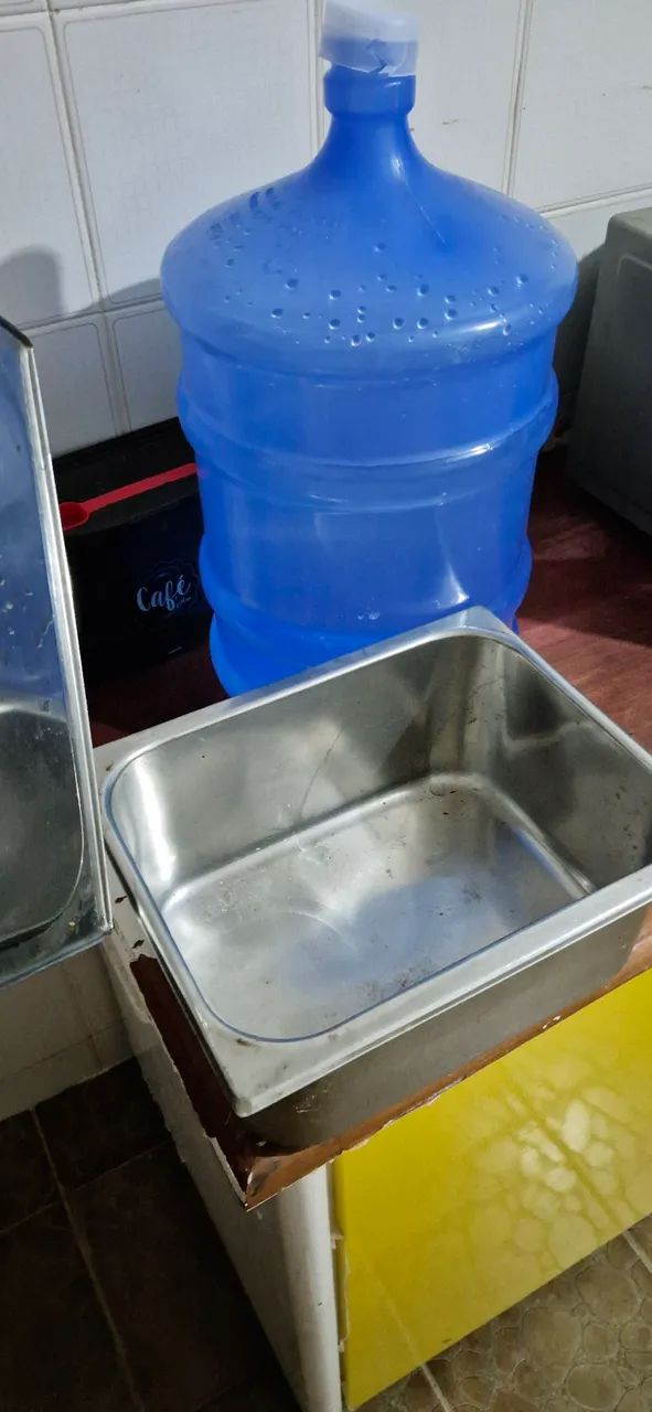 Cuba inox 30x25x15 com tampa  - Foto 2