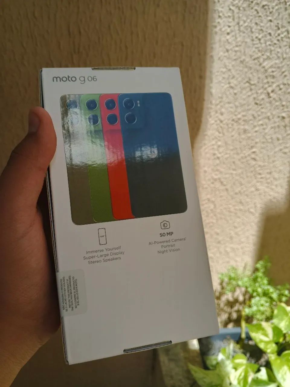 MOTOROLA G06 LARANJA LACRADO - Foto 2