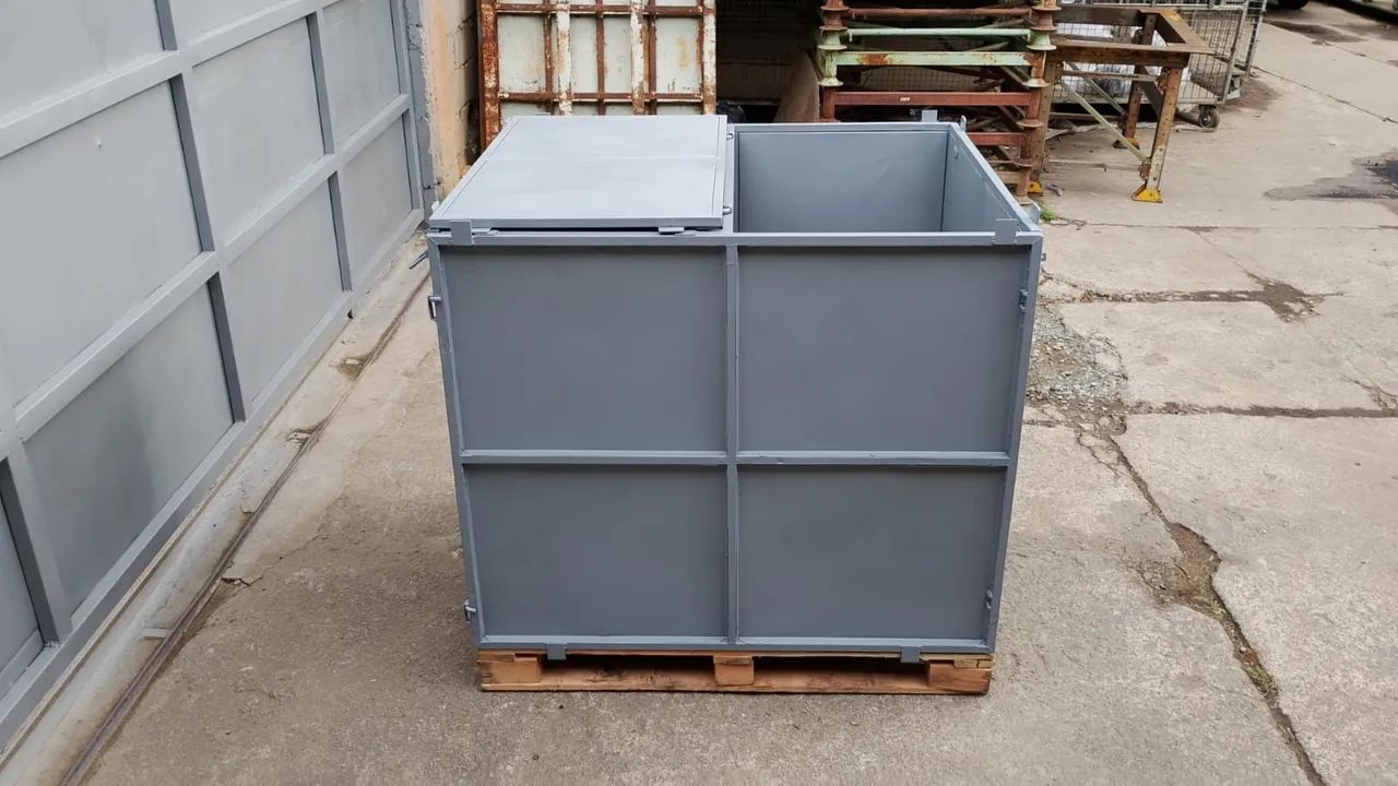 Gaiola container 1,00 X 1,20 X 1,00  - Foto 4