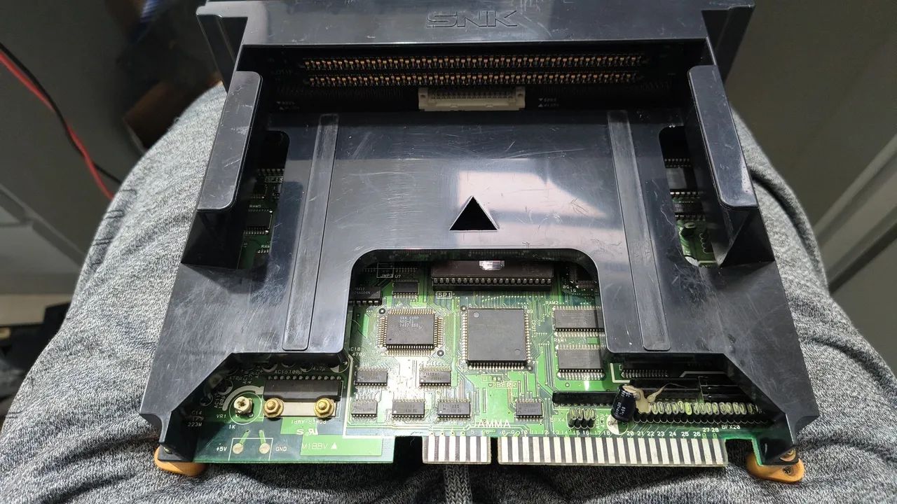 Neo Geo MVS MV1FZ com unibios 