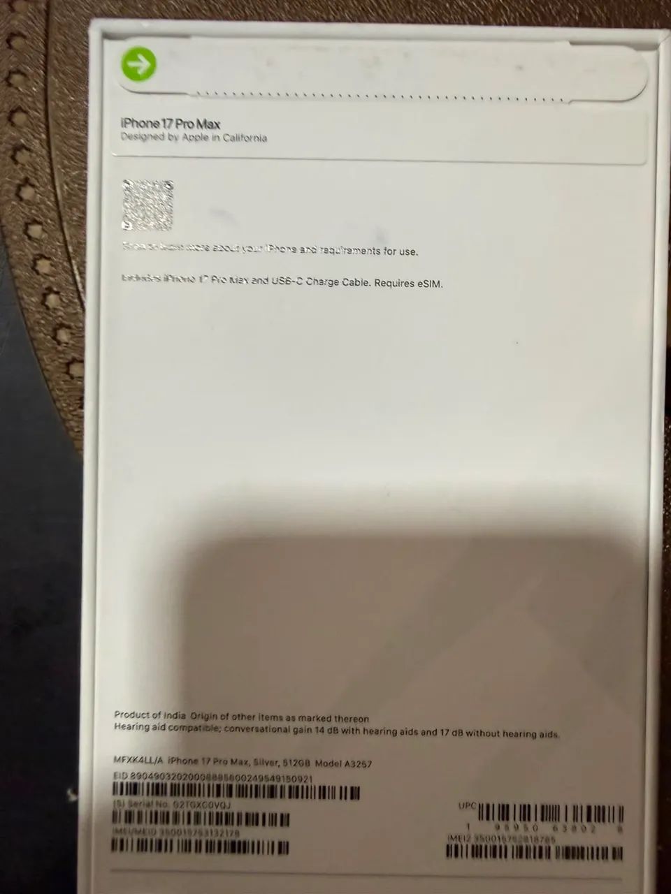 iPhone 17 pro max 512gb (LACRADO) - Foto 2