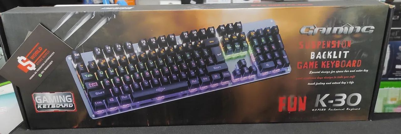 Teclado mecânico - Store World 