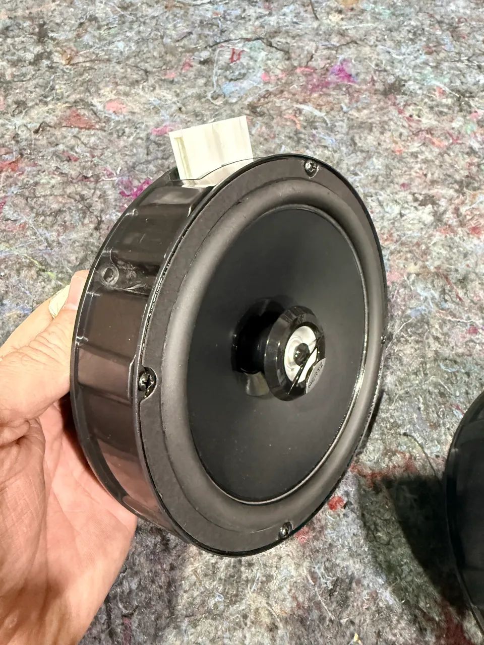 Alto Falante Hertz Dcx 165.3 6 Polegadas 120w Rms Dcx165.3 Cor Preto