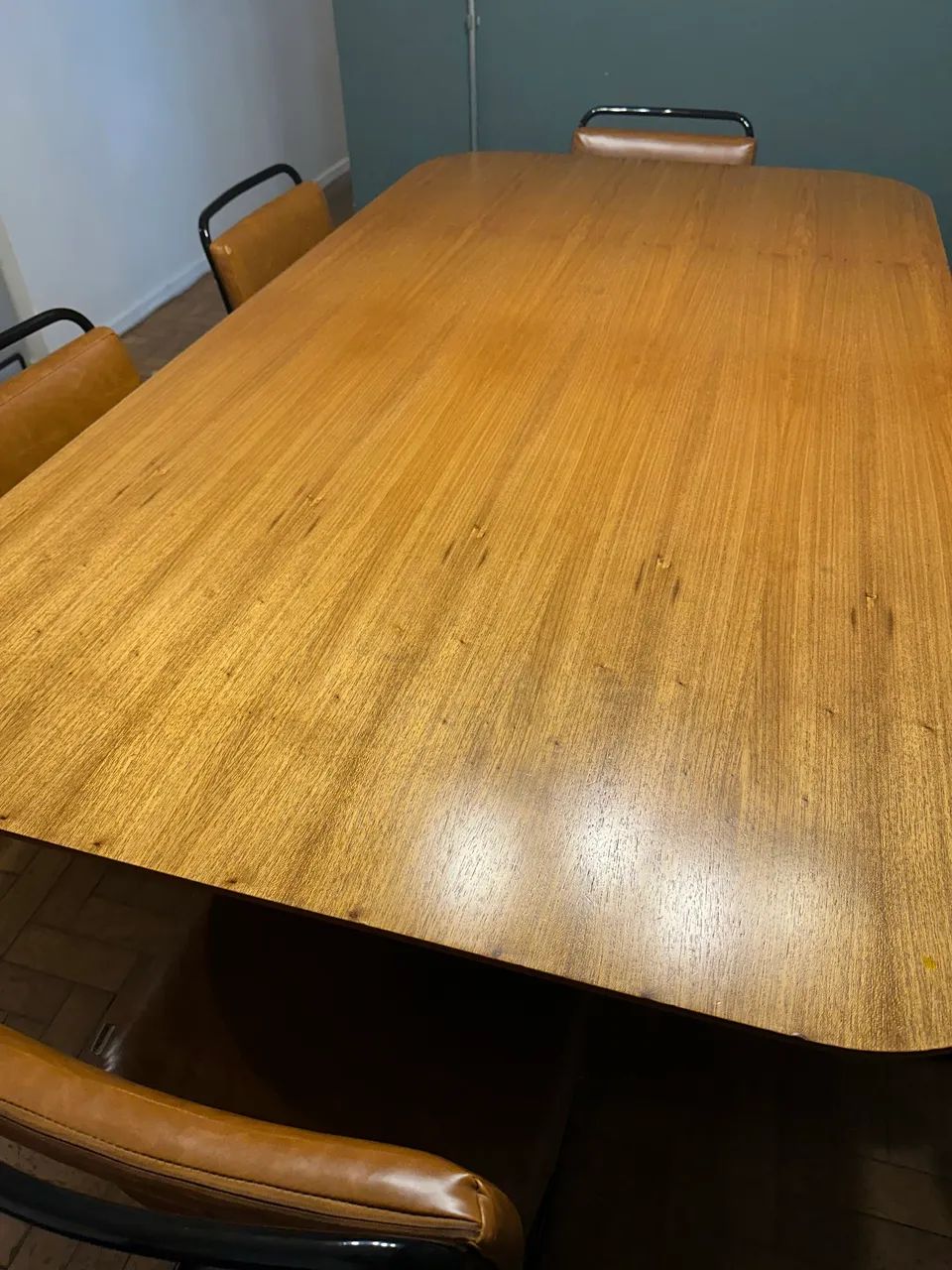 Mesa de Jantar de Madeira com 6 Lugares - Foto 2