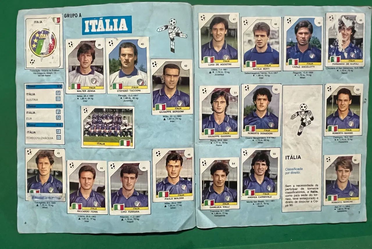 Álbum da copa do mundo de 1990 - Foto 3