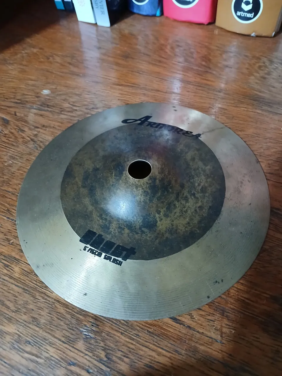 Pratos Bosphorus - hihat Tradicional Crisp 12? e splash Antique 8