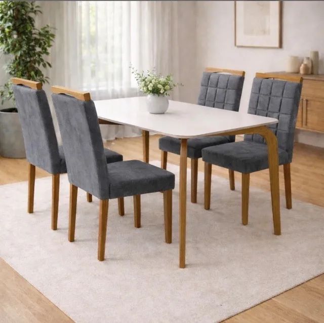 Conjunto de Jantar Prisma 4 Lugares