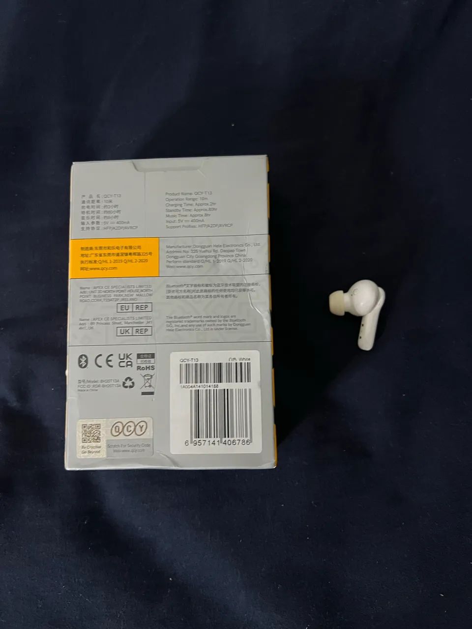 Fone qcy com caixa e acessórios  - Foto 3