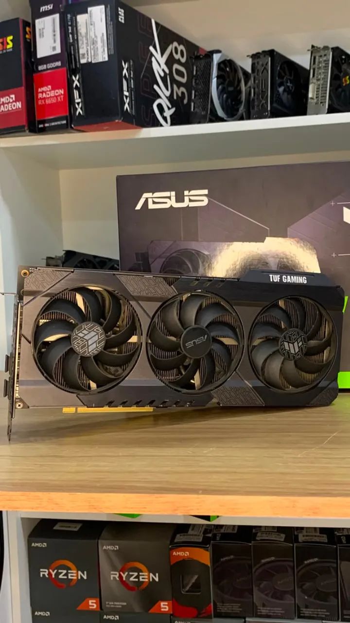 RTX 3070 8GB ASUS TUF TRIPLE FAN