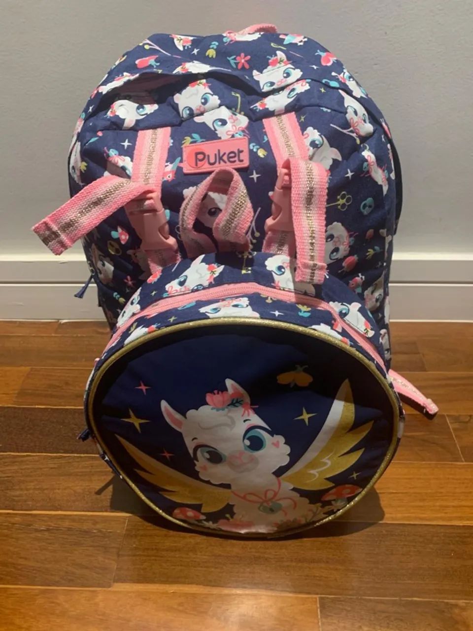 Mochila + lancheira Puket