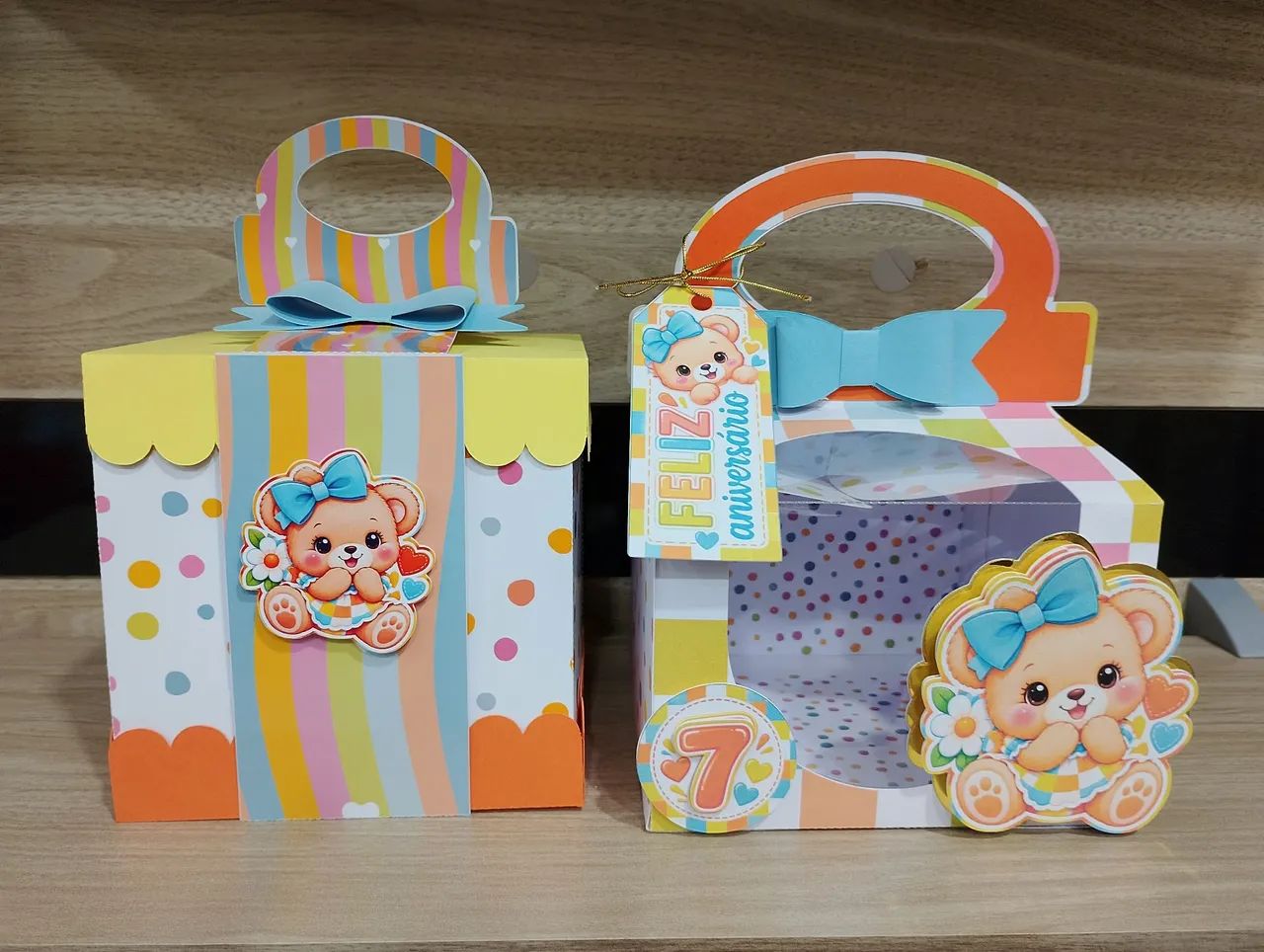 Caixas para aniversário 