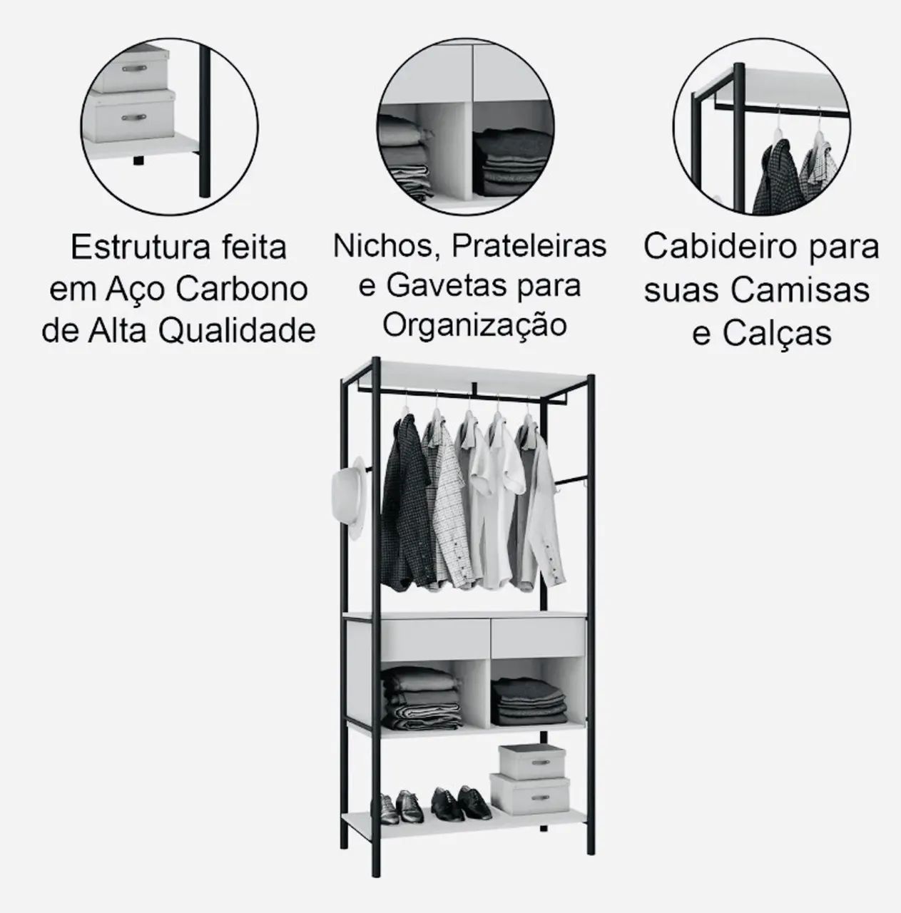 Guarda Roupas  - Módulo Closed - Foto 2
