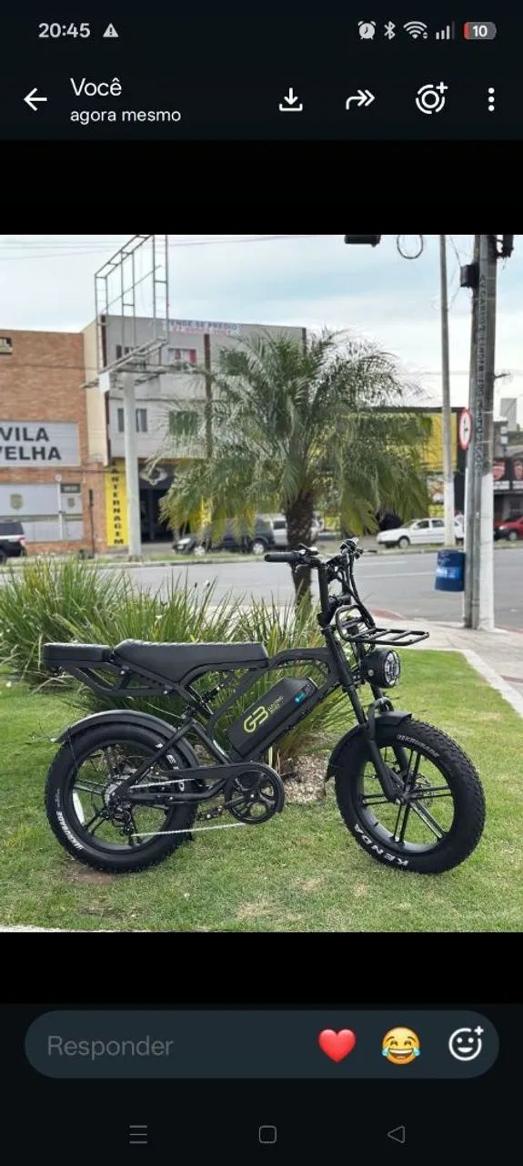 Bicicleta elétrica 