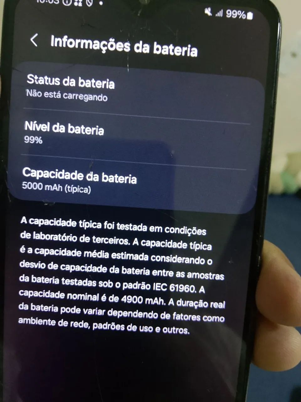 SAMSUNG A04S 64Gb TRINCADO FUNCIONANDO NORMALMENTE  - Foto 3
