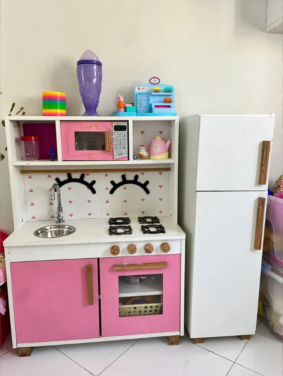 Cozinha e geladeira MDF - Foto 4