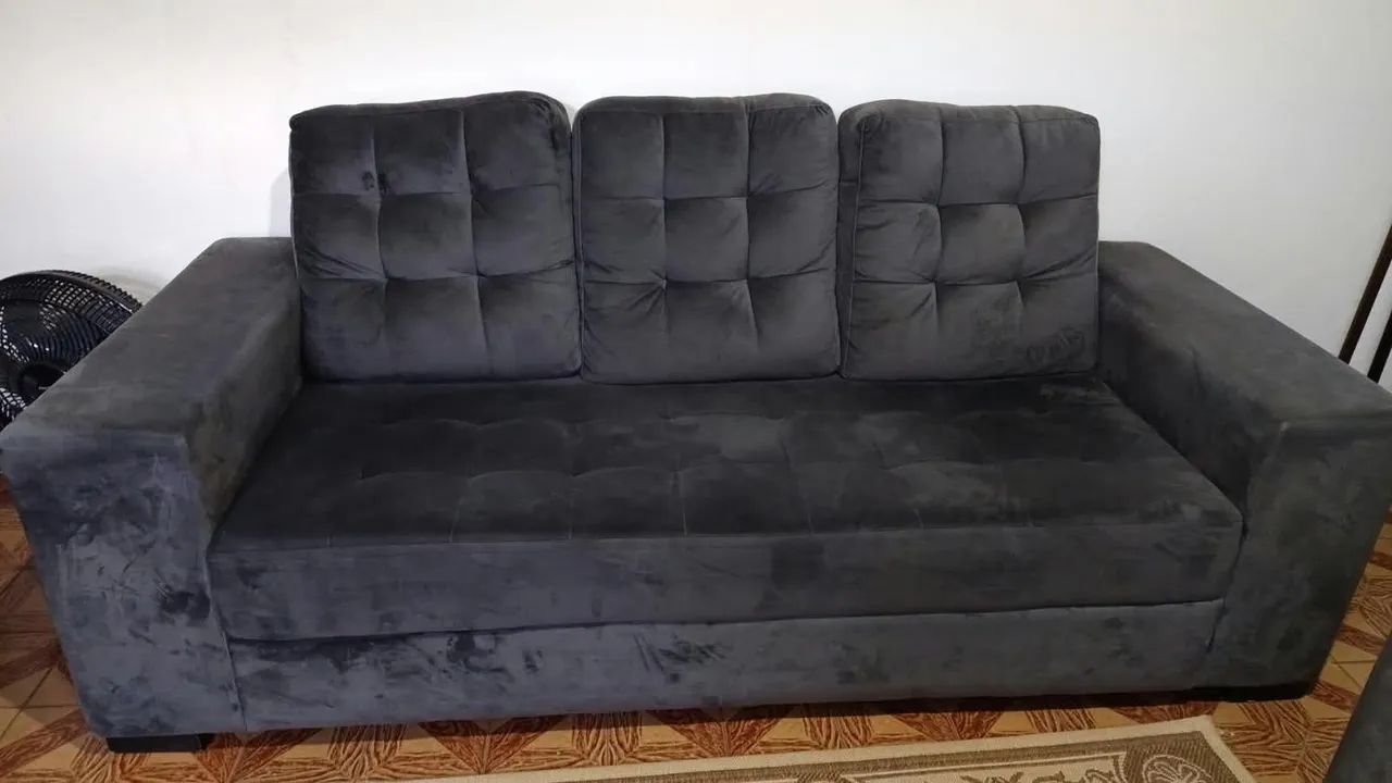 Vendo sofá 3 lugares  - Foto 3