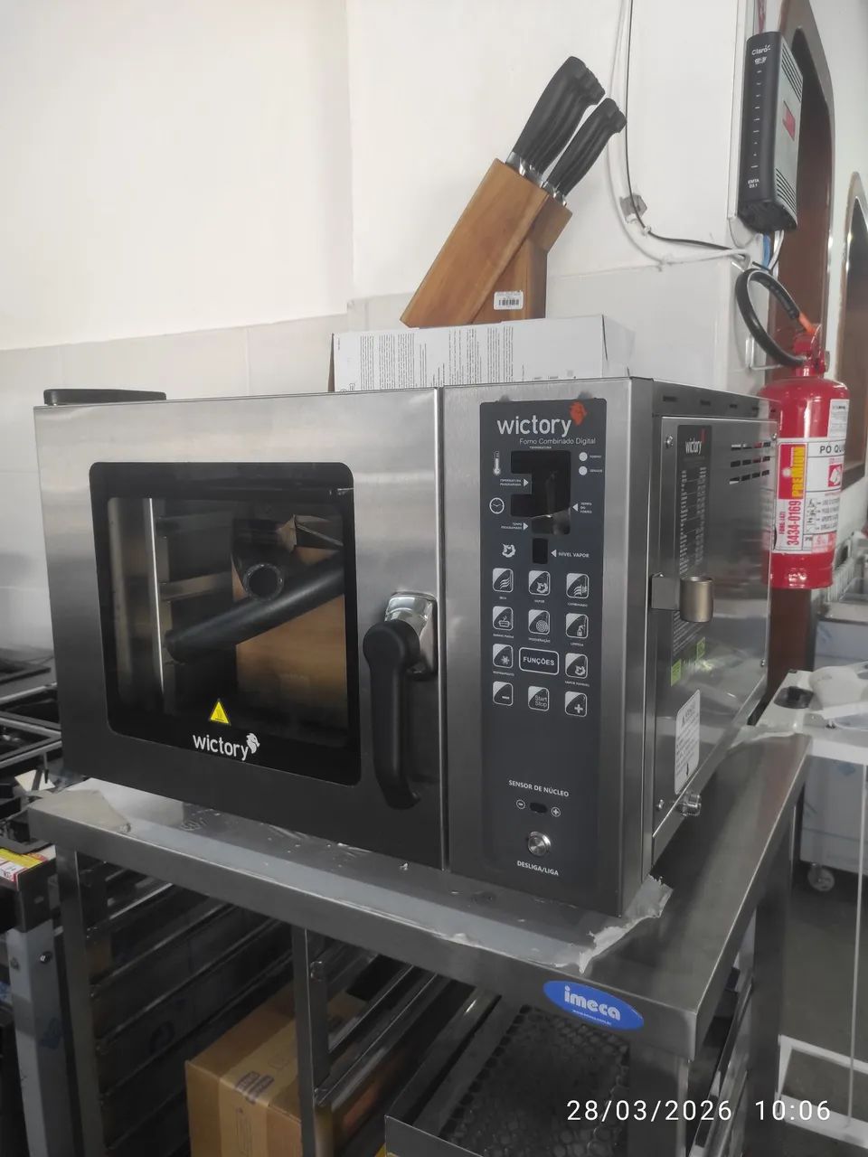Bh forno combinado wictory 3 GNs elétrico 220v