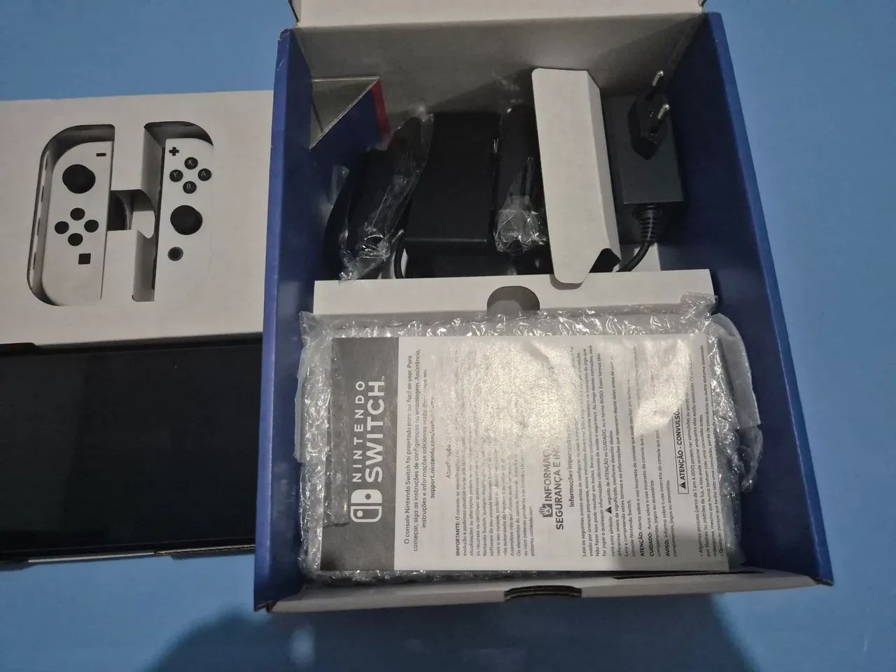 Nintendo Switch Oled destravado com joy-cons hall effect - Foto 3