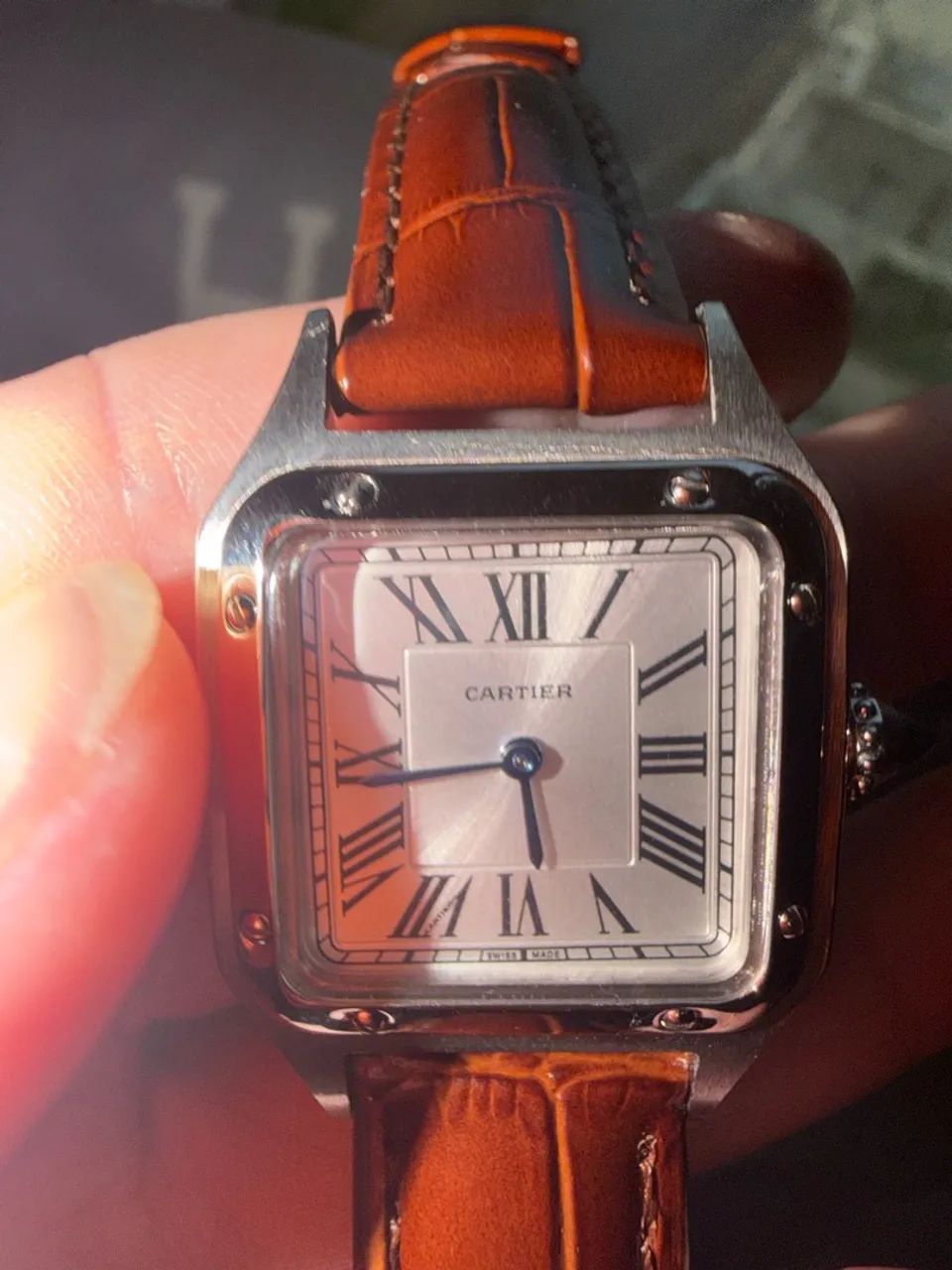 Relógio feminino Cartier 