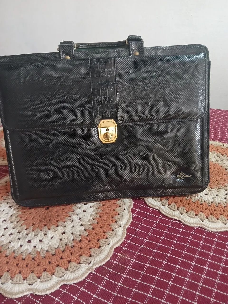 Vendo porta documentos, nova de couro - Foto 4