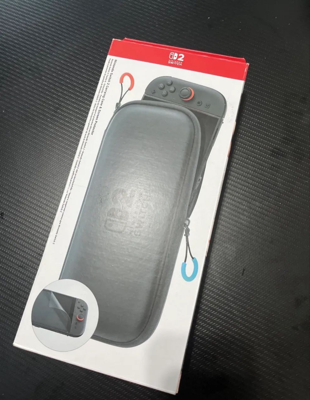 Capa oficial Nintendo Switch 2