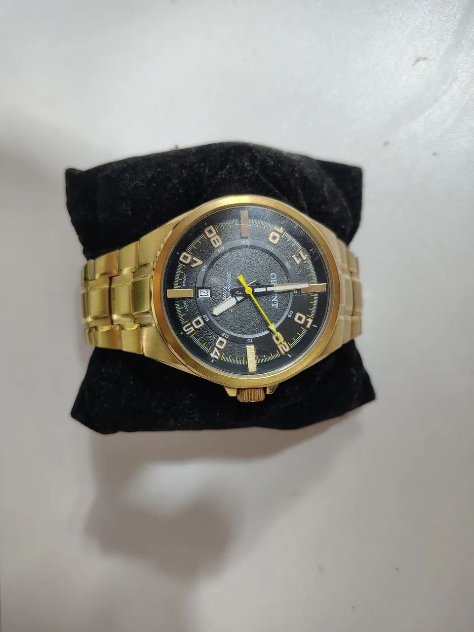 Relógio Orient Dourado Quartz - Modelo MGS1158