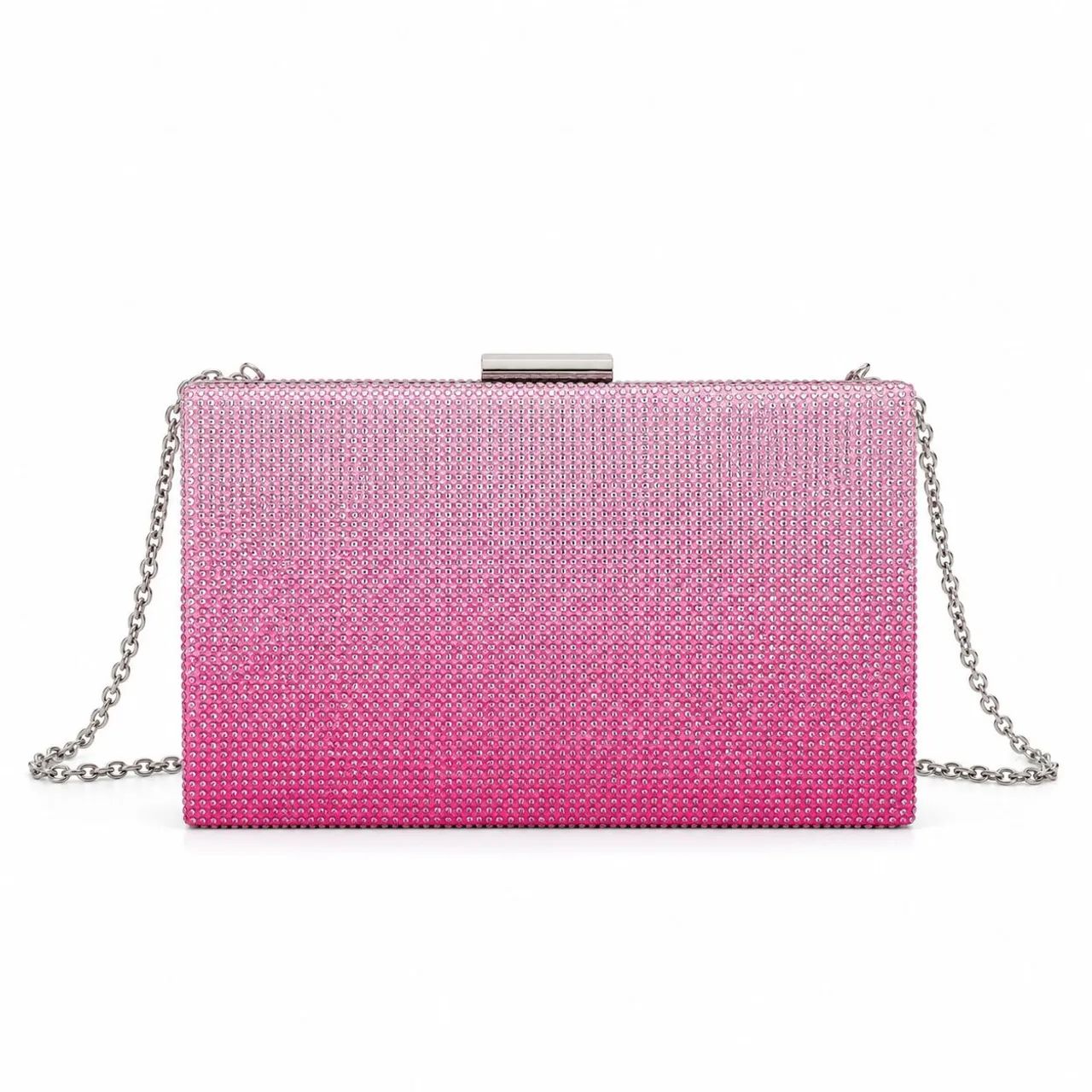 Bolsa de strass rosa Zara nova  - Foto 3