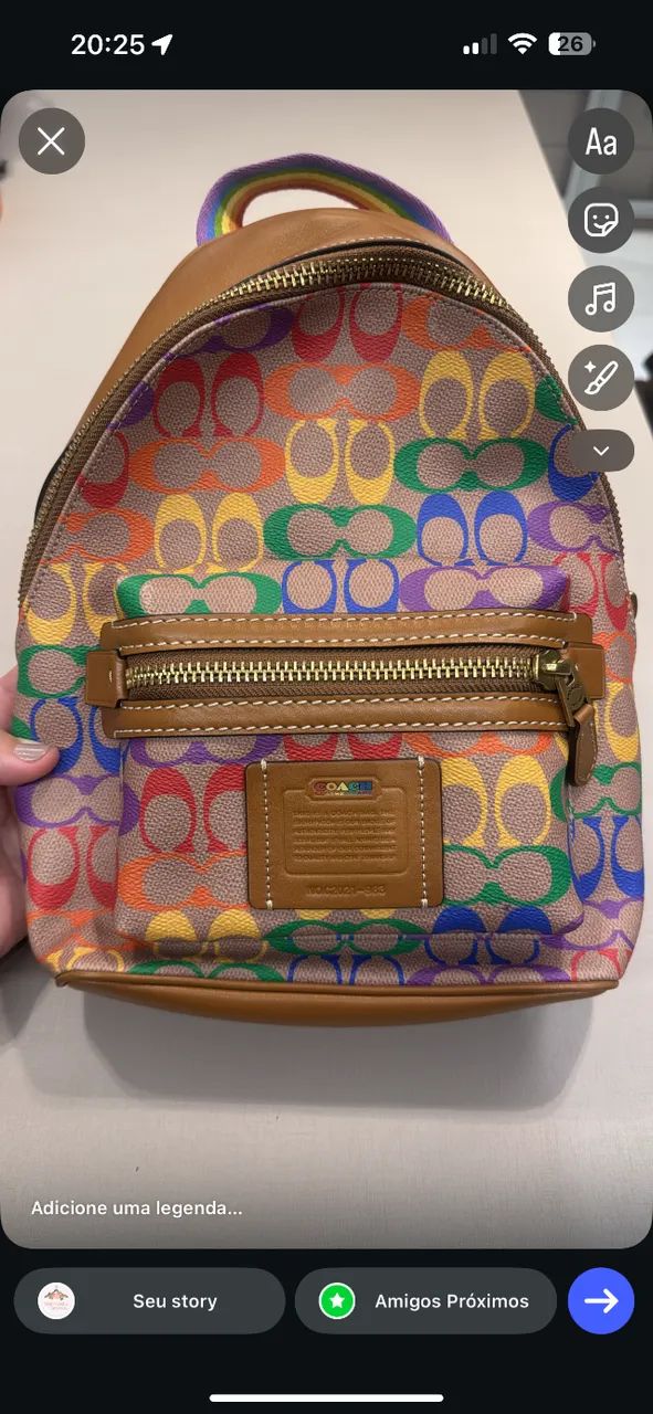 Bolsa Coach Original - Usada 2x 