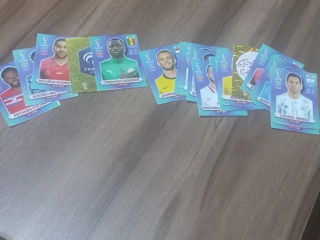 Figurinhas da copa do mundo de 2022