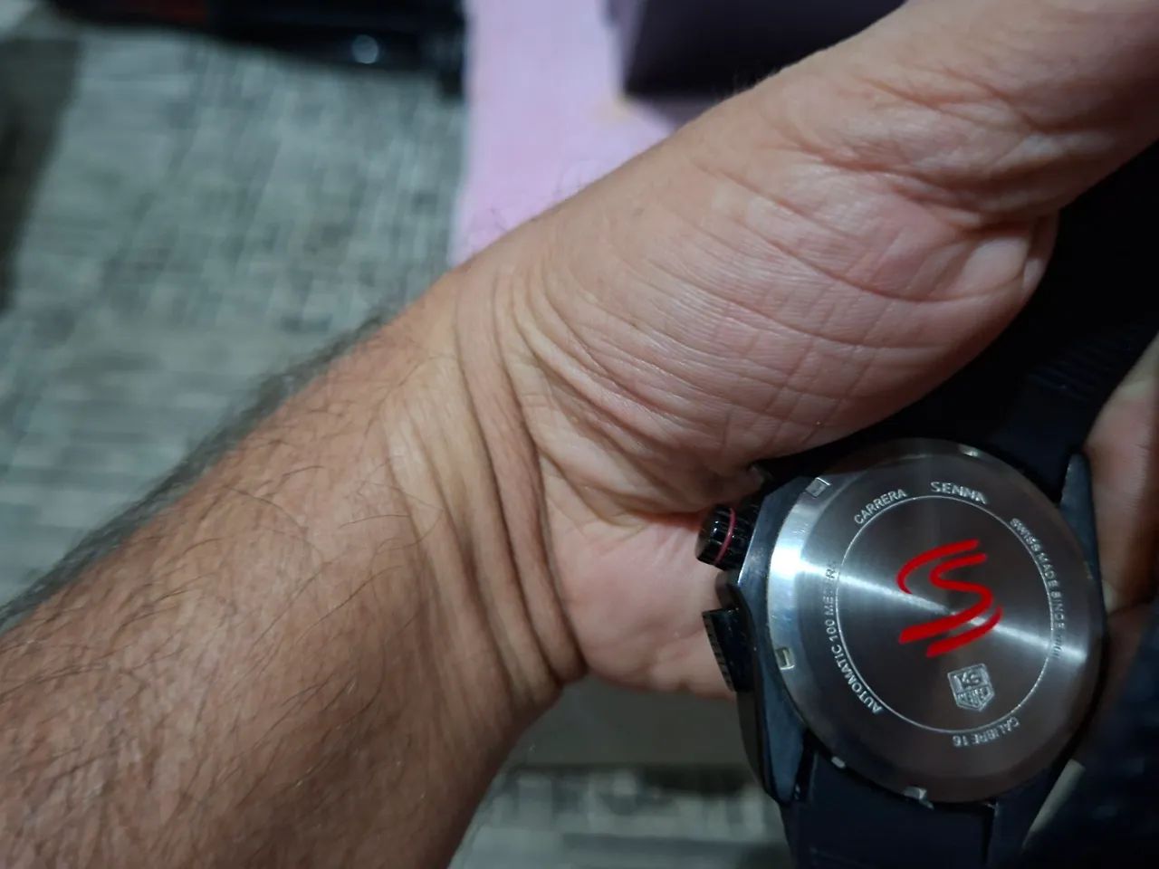 Relogio carreira Senna  - Foto 5