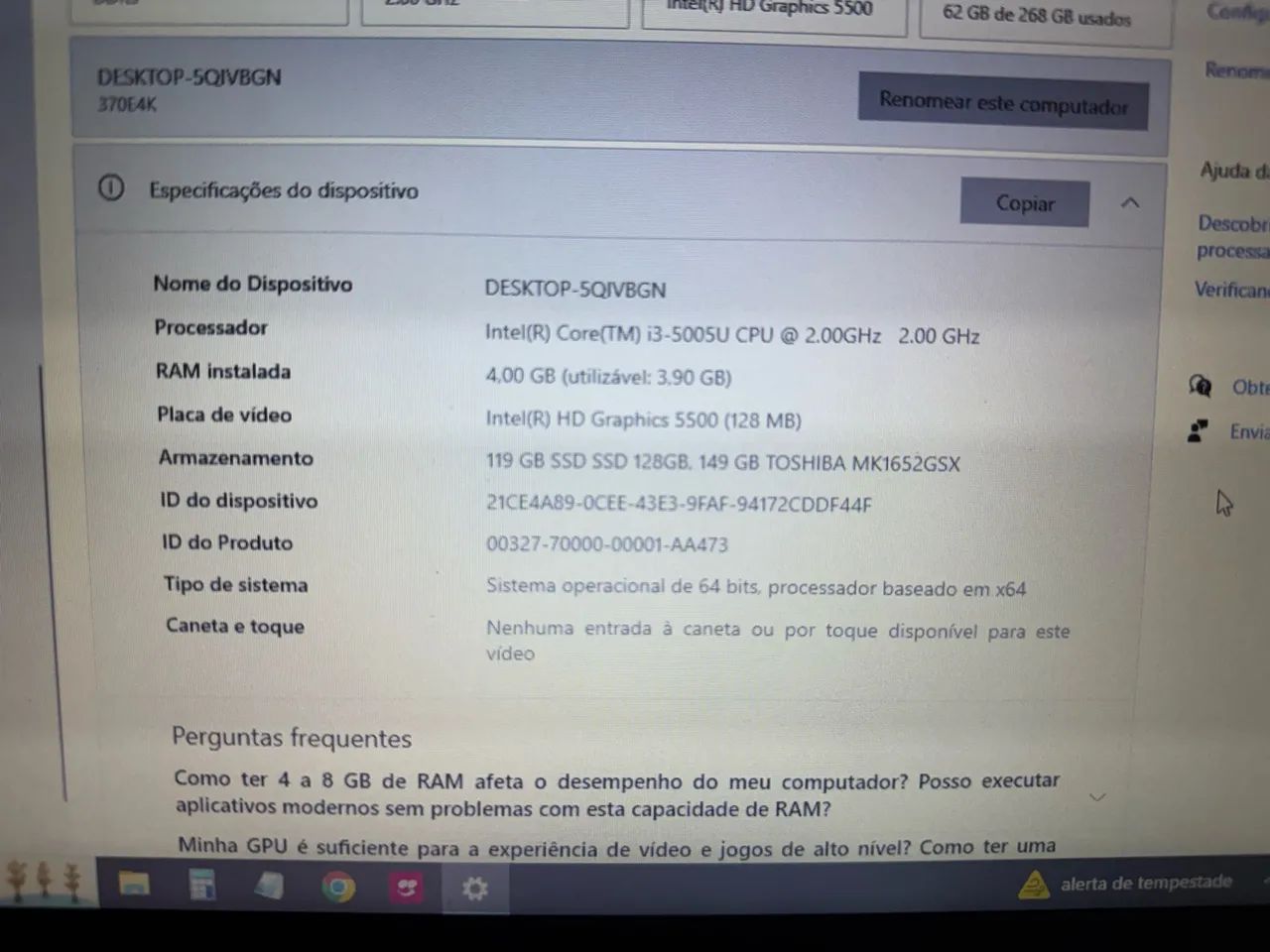 Notebook Samsung NP370E4K - Foto 4