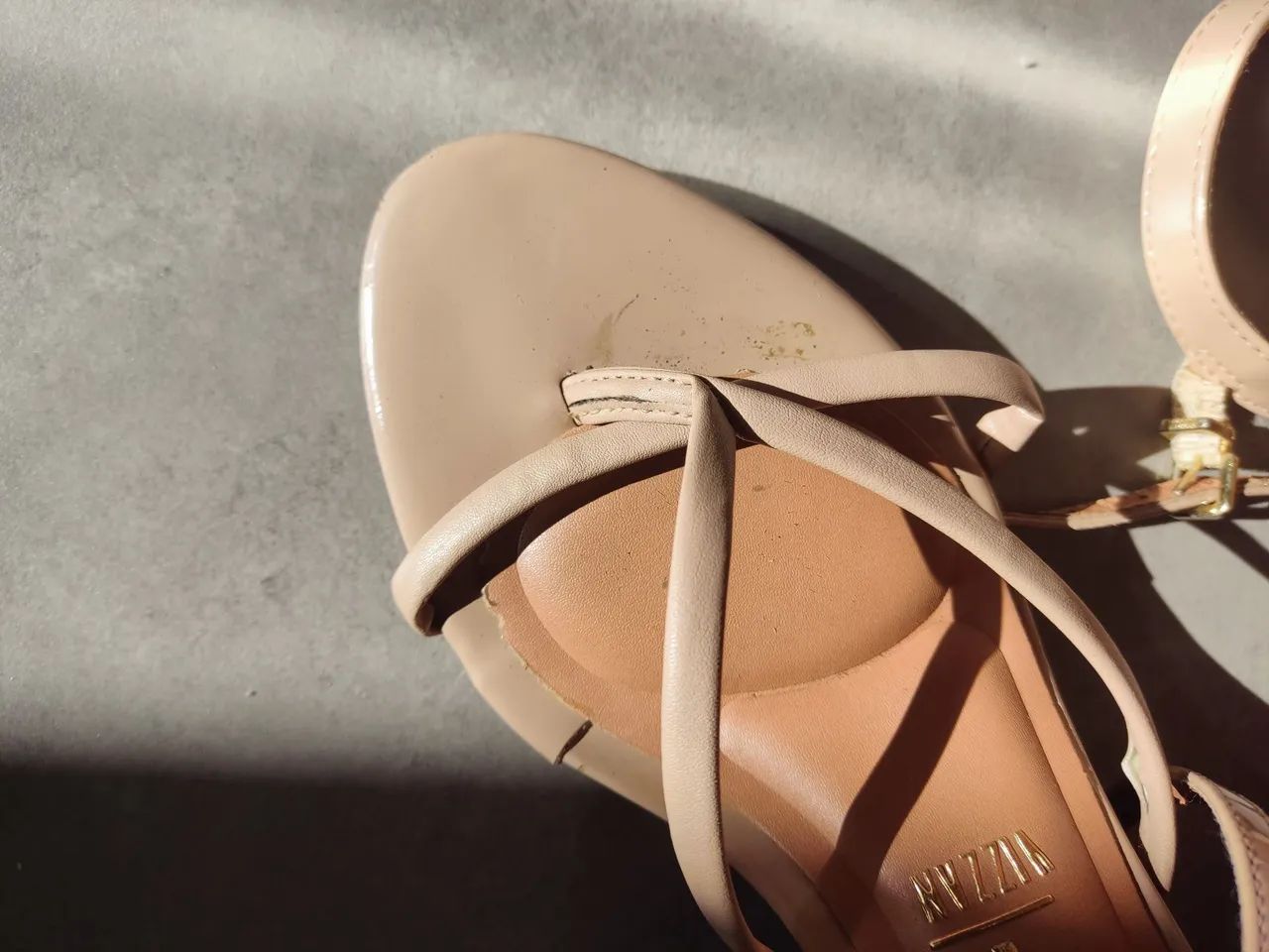 Sapato Vizzano Nude 37 - Foto 5