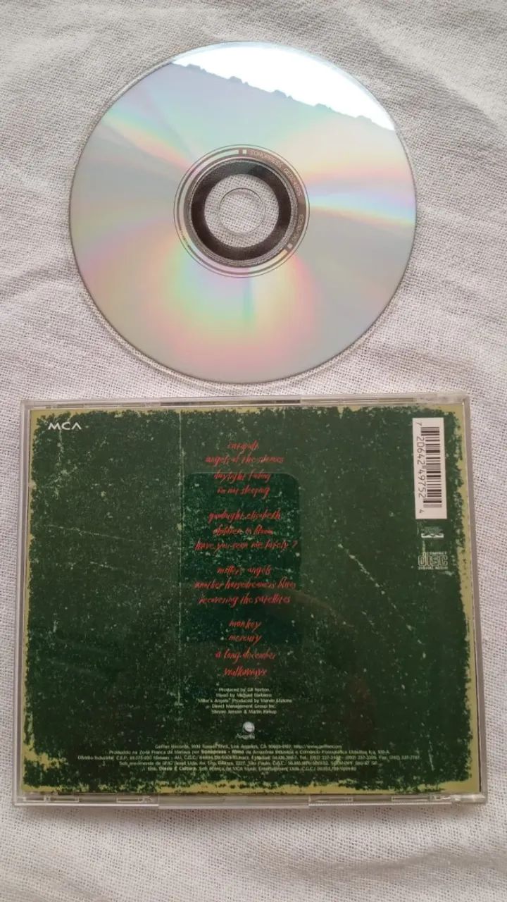 CD Counting Crows - Recovering The Satellites (1996) - Foto 3