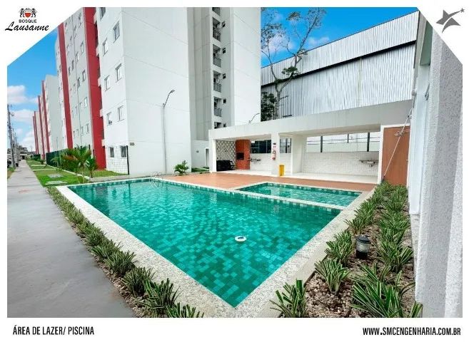 LINDO APARTAMENTO DE 3 QUARTOS NO BOSQUE LAUSANNE - Foto 4