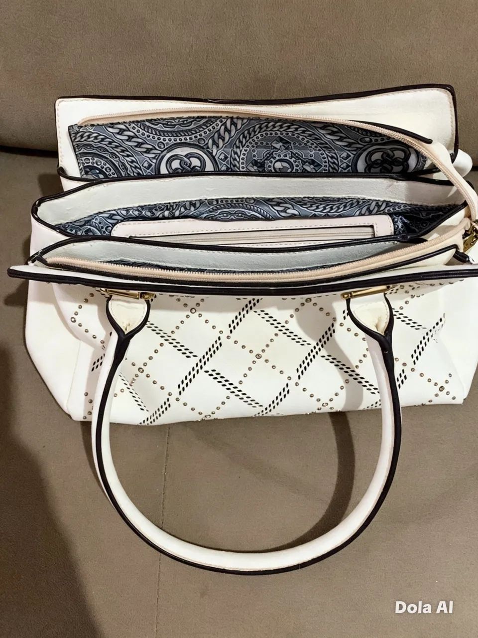 bolsa chenson off-white - Foto 4