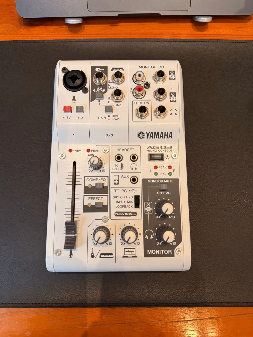 Interface de Audio Yamaha AG03 em perfeito estado - Instrumentos