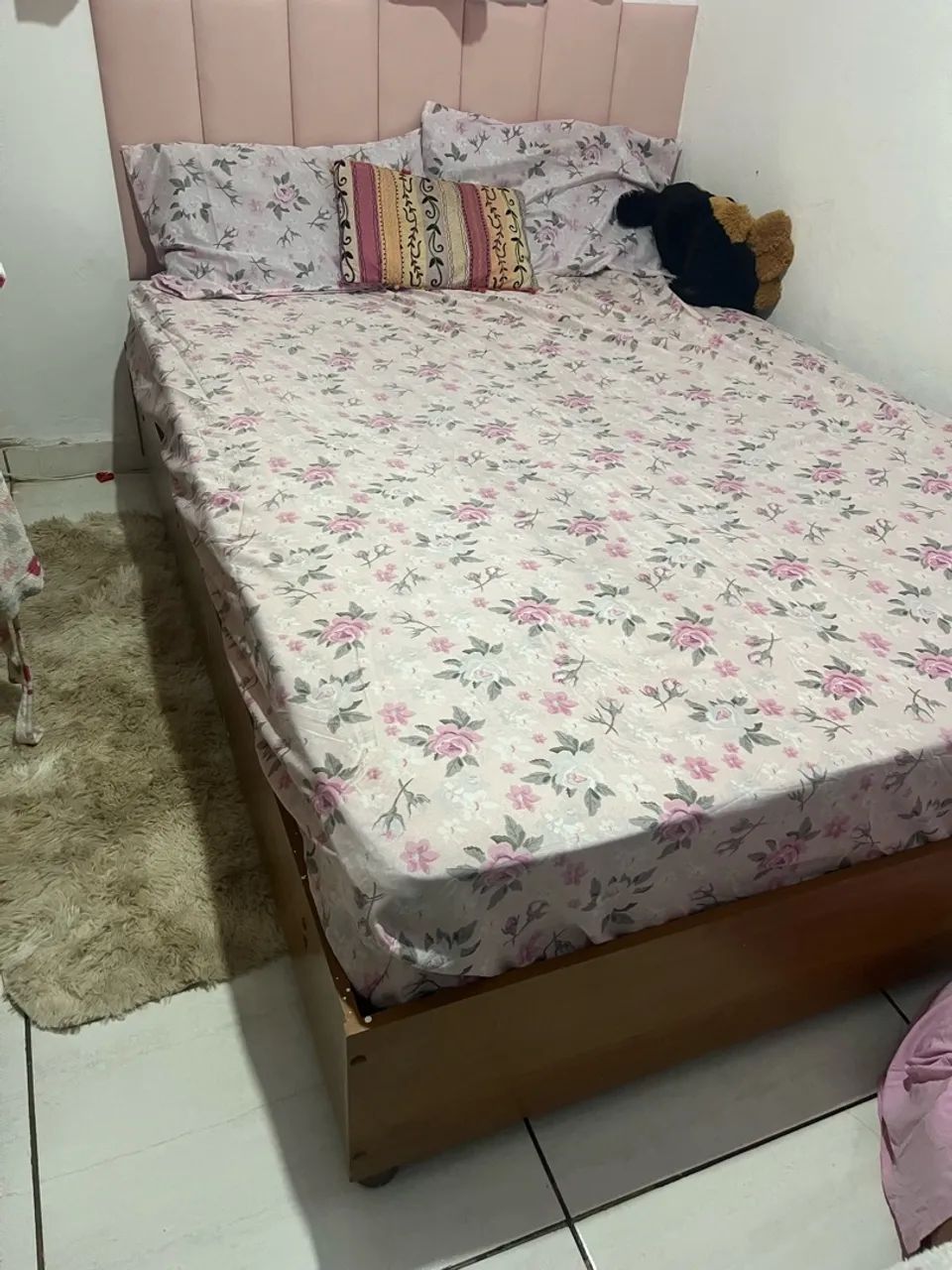 Cama casal com colchão  - Foto 5