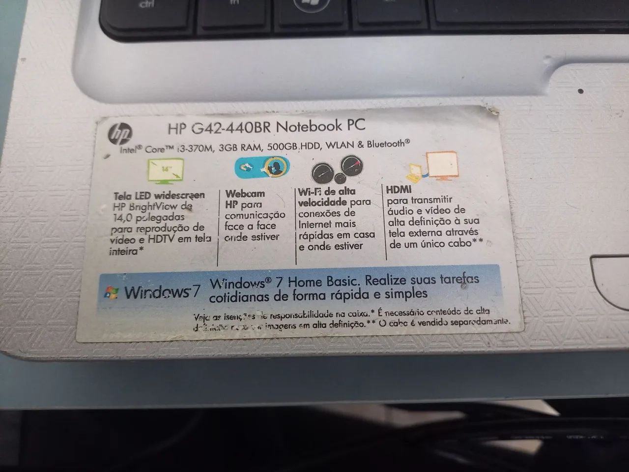 Notebook HP Intel Core i3 - Foto 5