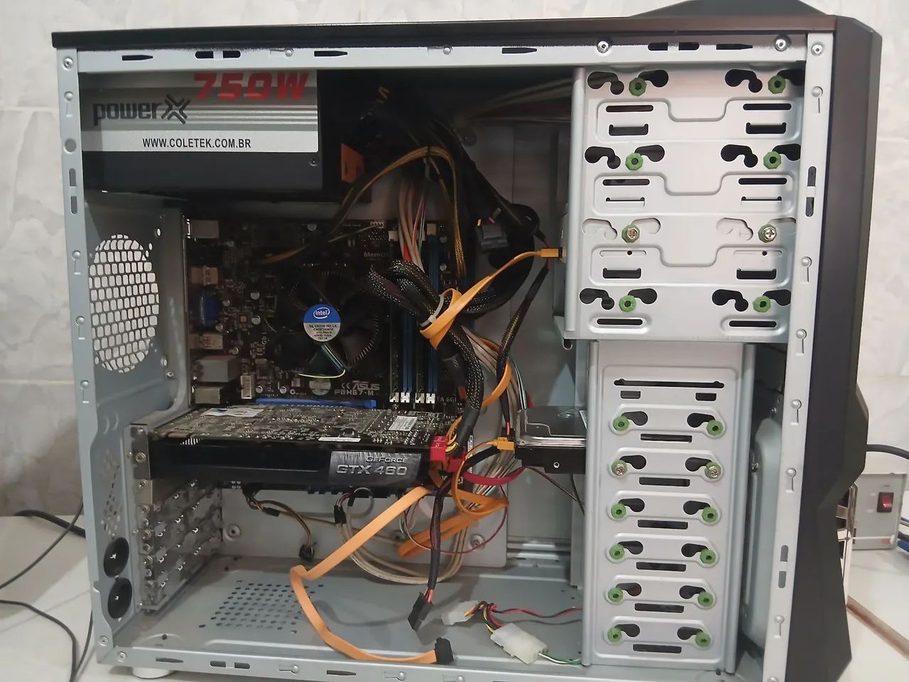 Computador I7 com Mknitor TV 24" - Foto 3