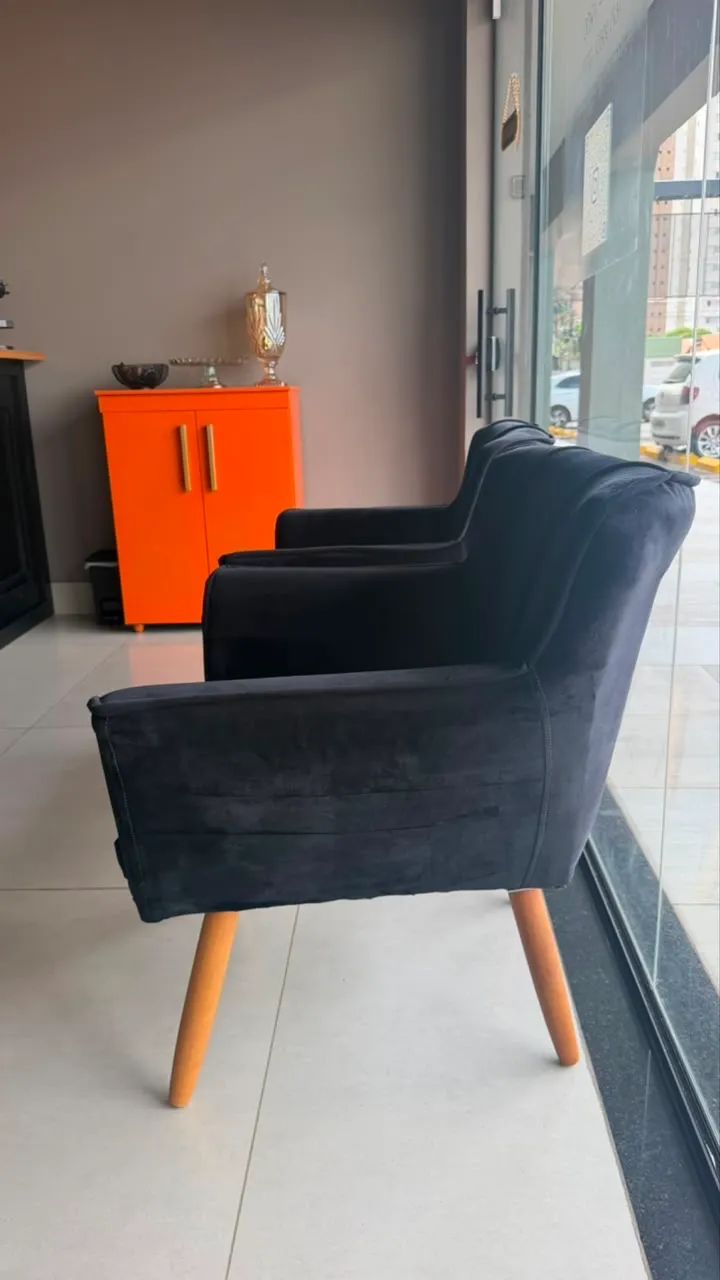 Poltronas Preta 