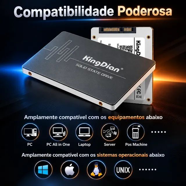 SSD KingDian 1TB SATA III 2.5" - PC e Notebook - Foto 3