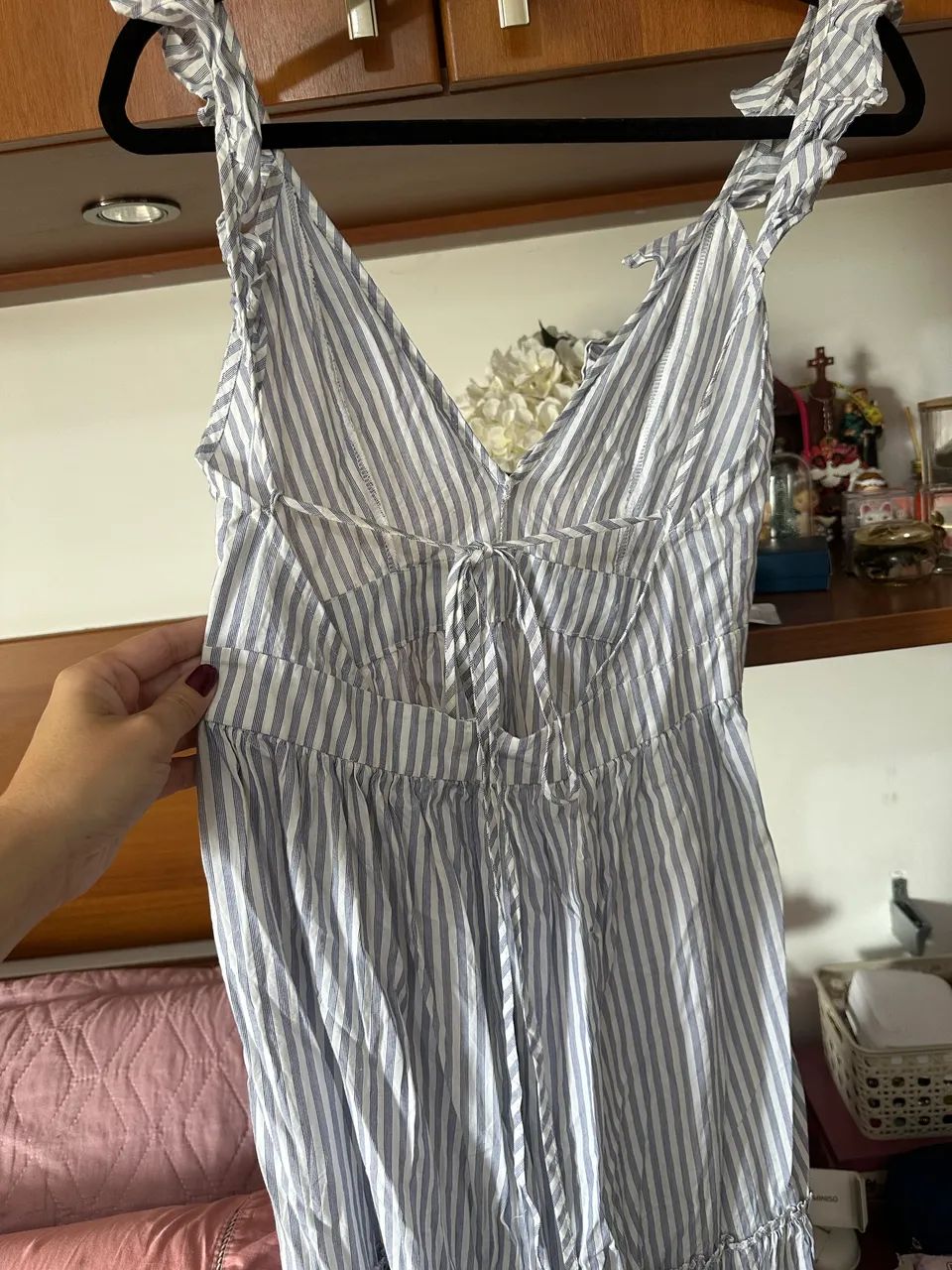 Vestido listrado longo Forever 21  - Foto 5