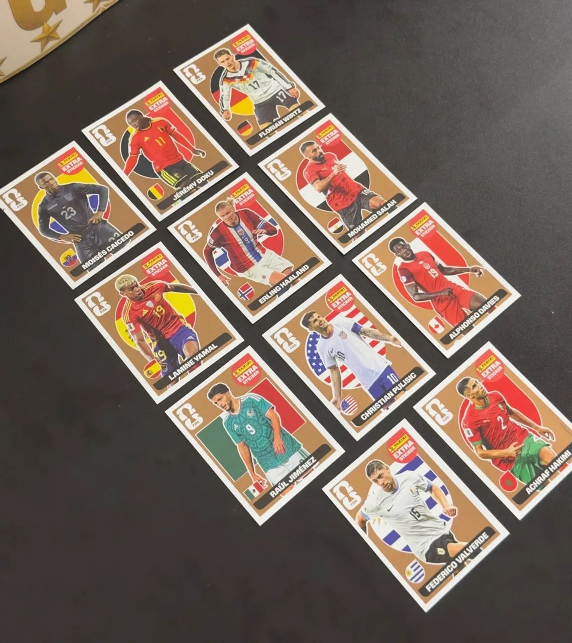 Kit figurinha bronze copa 2026 - Foto 2