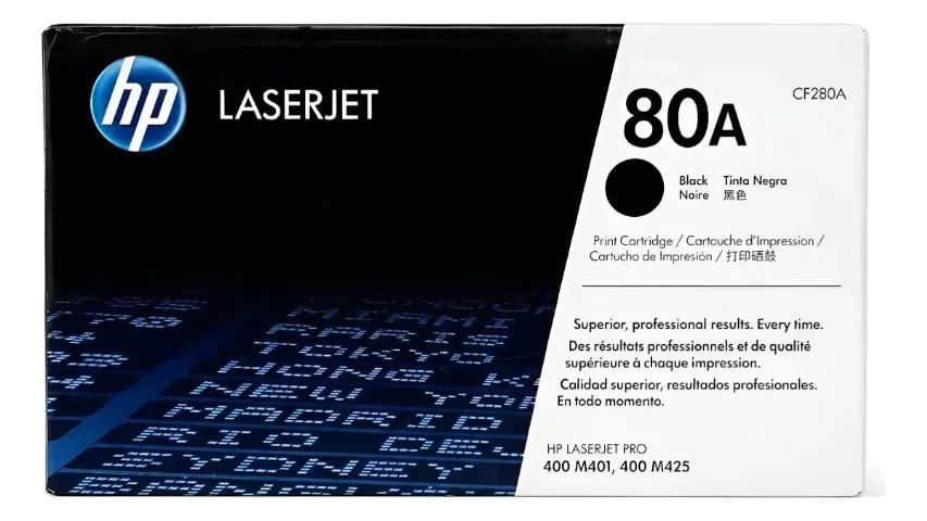 TONER HP CF280A 80A PRETO - Foto 2